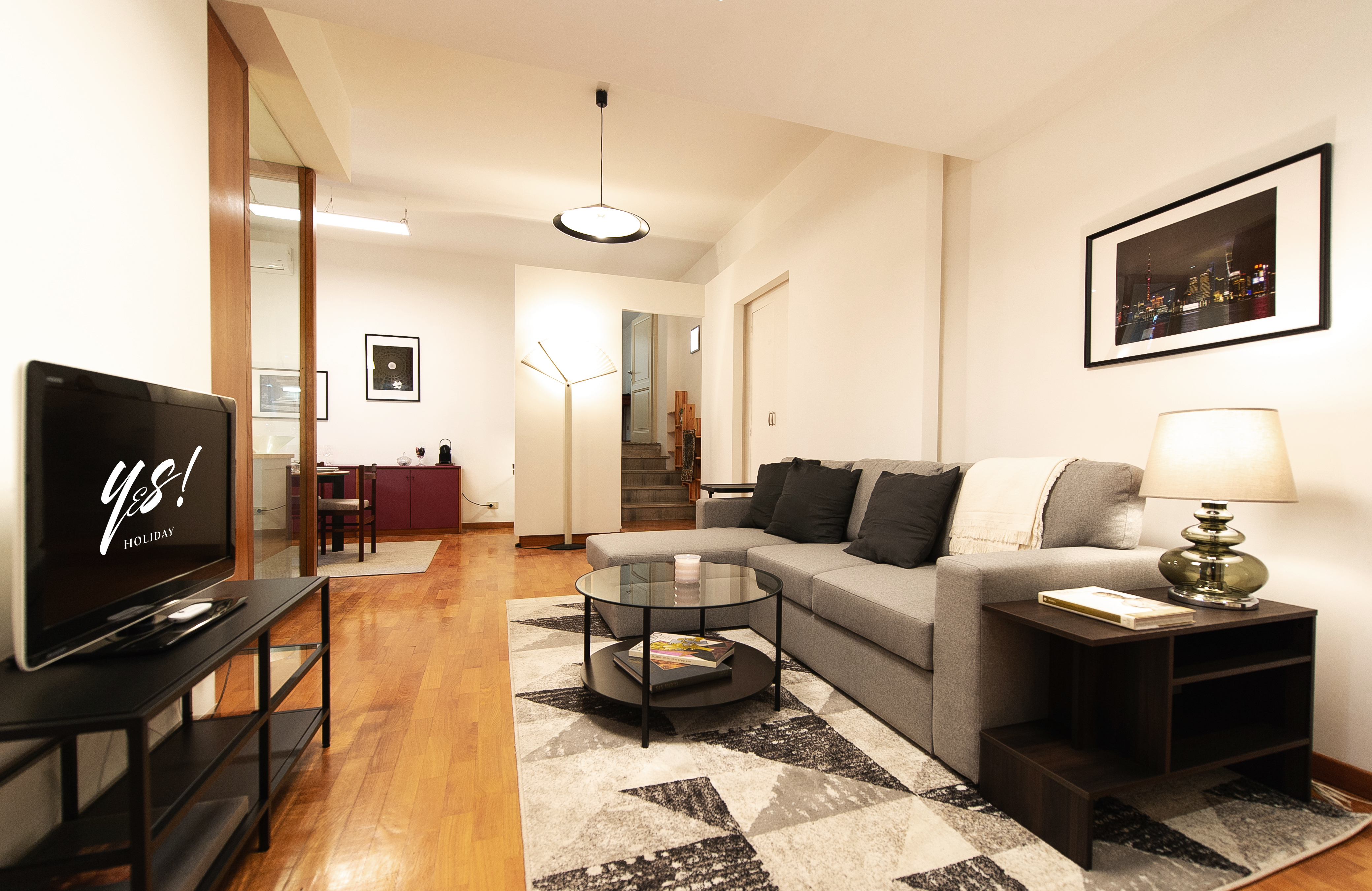 Living room seating area